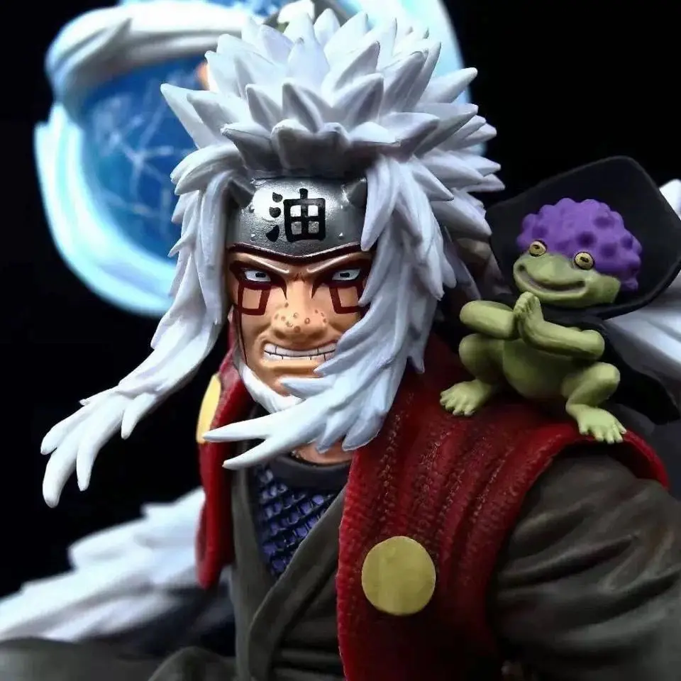 39cm New Naruto Anime Figure Jiraiya Peripheral PVC Model Premium Version Scene Statue Desktop Ornaments Birthday Gifts Toys - Image 5