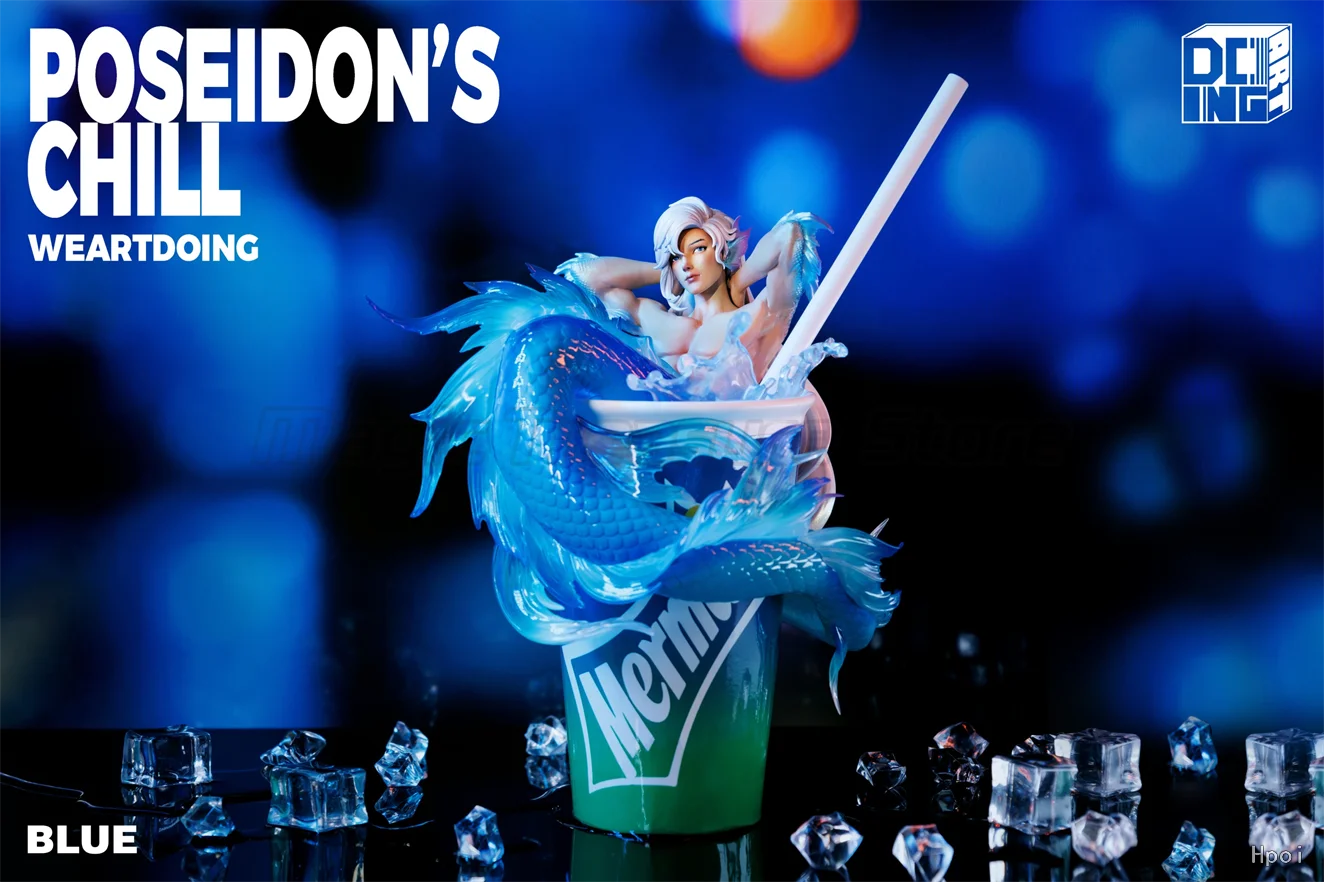 【MT】Original WeArtDoing Poseidon’s Chill-Red Blue 2PCS Figure Toy Model Collection