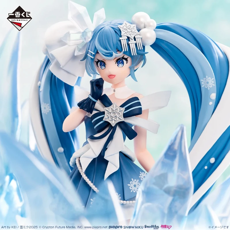 In Stock Original Hatsune Miku Ichiban KUJI Yuki SNOW MIKU Anime Model Collection Figure Gifts Toys WY - Image 3