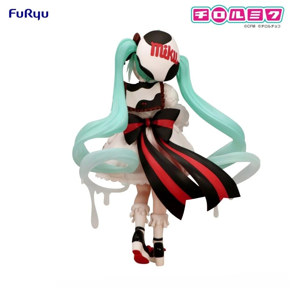 In Stock FuRyu Original Genuine Piapro Characters Hatsune Miku Tirol Chocolate Trio-Try-iT Figure Milk Ver. 18cm Model Toys Gift - Image 5