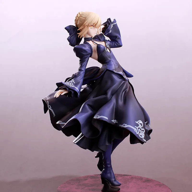 25cm Fate/Stay Night Saber Alter – Pvc Anime Figurine Formal Dress Version Swapable Stylish Room Decoration Desk Ornament Gift
