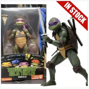 HOT Ninja Turtle Anime Figure Neca 1990 Film Version Limited Edition Action Figurine  Pvc Statue Room Ornament Birthday Gift