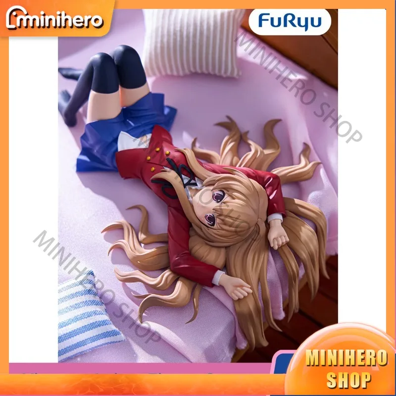 FuRyu Aisaka Taiga Toradora Anime Figure Original Noodle Stopper Collectible Model Toy Gift Bishoujo Doll Ornament