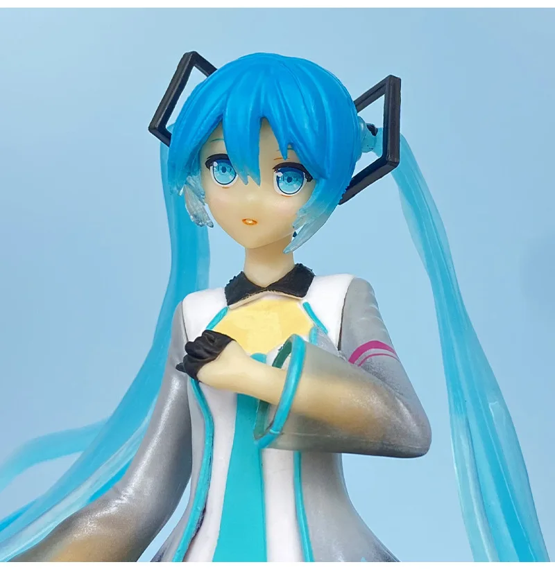 13CM Anime Hatsune Miku YYB-style Singer Record Model Toy Gift Collection Action Figure PARADE Miku Boxed For Kids - Image 3