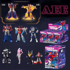 AULDEY X Transformation AAE Optimus Prime Arcee Sunstorm Starscream Soundwave Cliffjumper Laserbeak Model Kids Gift Toy