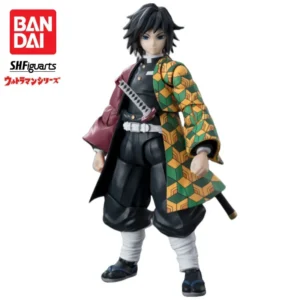 In Stock Bandai Original Demon Slayer Tomioka Giyuu S.h.figuarts Action Figure Model Doll Brand New Boxed Garage
