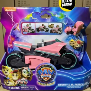 100% Genuine Original Box Paw Patrol Paw Patrol Liberty JR. Patrollers Feature Vehicles Action Figure Children Birthday Gift