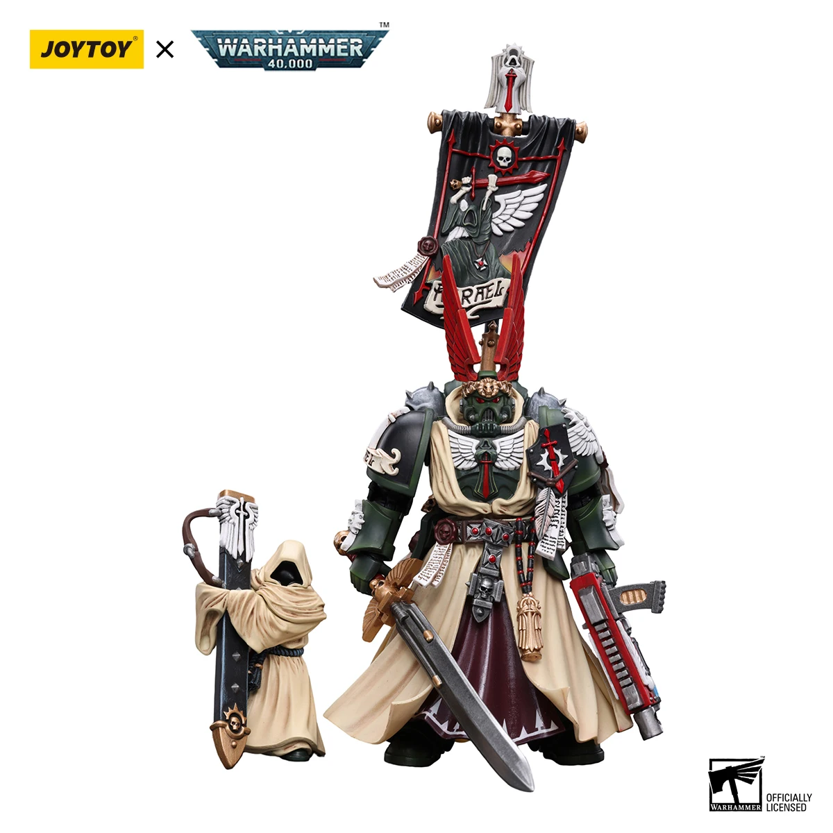 JOYTOY Warhammer 40k 1/18 Action Figures Dark Angels Supreme Grand Master Azrael