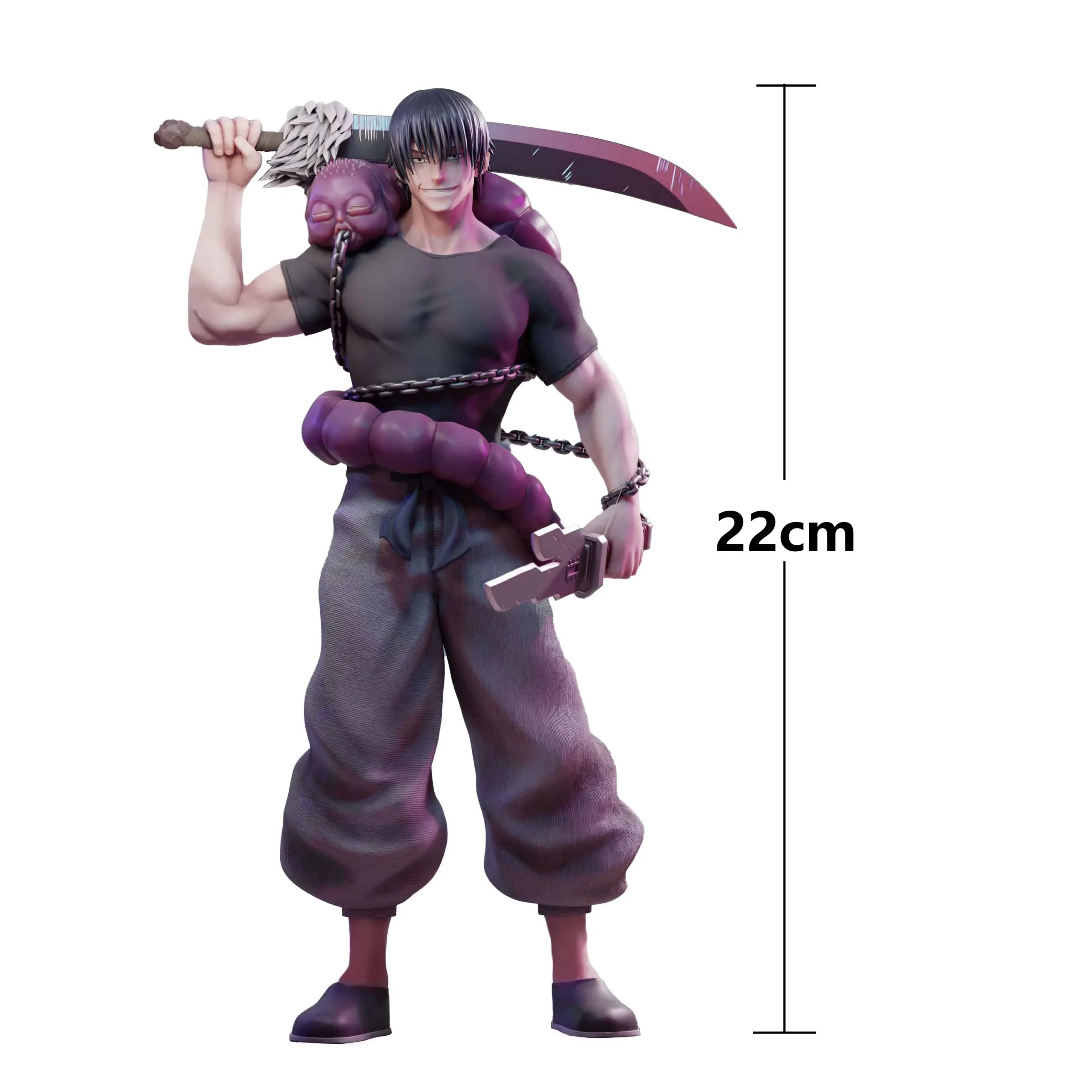 JJK Anime Figure Fushiguro Toji figurine andsome smiling combat standing Action figure Toy Collectible for boys girls Anime gift - Image 6