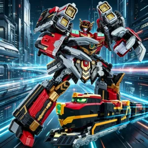 Transforming Cardbot S BLASTRAIN Diesel Train Action Figure - Transformation Robot Airplane & Racing Car Model Toy Gift