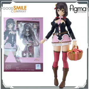 GSC Original Max Factory Figma 531 Yunyun 140mm Anime Action Figures Toys for Boys Christmas Gift Collectible Model Ornaments