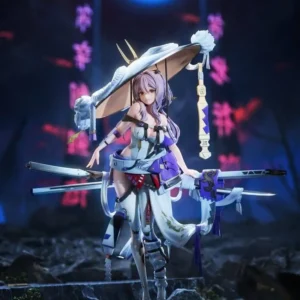 25CM Goddess of Victory: Nikke  Crimson Lotus  Limited Edition GK Model  Figure Art Toy Statue Collectible Merchandise Toy Gift