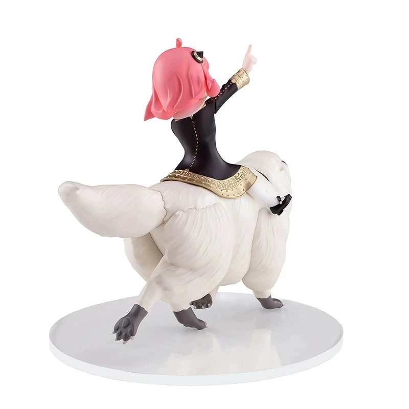 14CM Anime Figure SPY×FAMILY Anya Bond Forger Riding A Dog Cute Model PVC Children Ornaments Toys Collection Gift Action Figure - Image 4