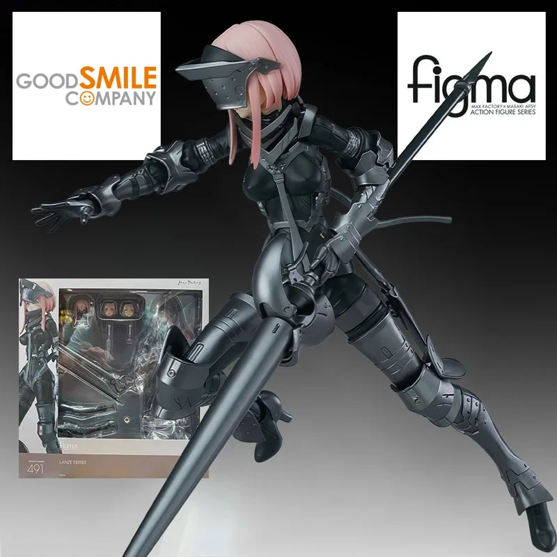 GSC Genuine FINGMA Anime Figure #491 LANZE REITER 150mm Action Figure Toys for Boys Kids Gift Collectible Model Ornaments