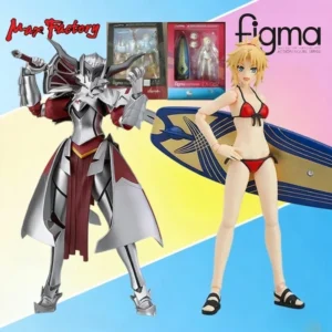 Max Factory Original Figma Fate/Apocrypha Mordred Rider Swimsuit Ver Collectible Anime Action Figure Model Toy Gift for Boys