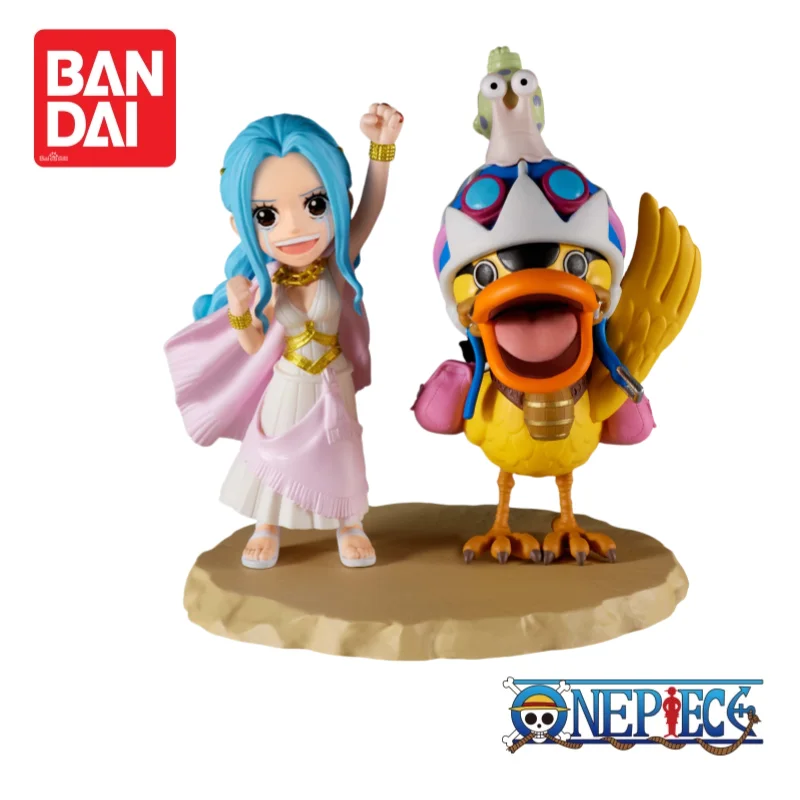 In Stock Original 100%genuine Bandai One Piece Banpresto Nefertari D Vivi Karoo Figurine Ornaments Collectible Anime Merchandise