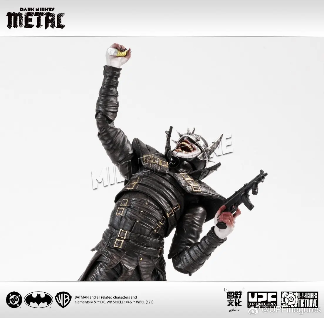 In Stock 24 Hours Delivery Brand New LPZZ U-P-Fineguures The Batman Who Laughs in The Dark: Metal DC Figure 1/12 Toy Gift