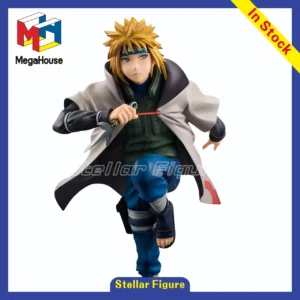 【SF】In Stock MegaHouse GEM Series NARUTO Shippuden Namikaze Minato 1/8 Scale Figures Gift Model Collection