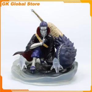 20cm New NARUTO Anime Name Hoshigaki Kisame Peripheral PVC Model Scene Statue Desktop Decoration Ornaments Birthday Gifts Toys