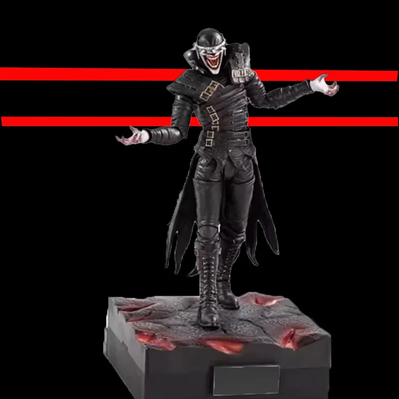 UPFIG U-P-Finegures (LPZZ) The Batman Who Laughs Action Figure Dark Nights: Metal 1/12 Scale Batman Action Figure Model Toy Gift