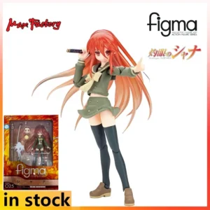 Max Factory Original Figma Finished Joint Mobility Shakugan No Shana Anime Action Figure Model Toys Collectible Gifts for Boys