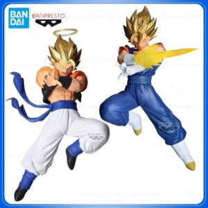 Bandai In Stock Banpresto Original Anime Dragon Ball Z DOKKAN BATTLE 10TH Vegito Gogeta Figure PVC Action Figure Model Toys DT