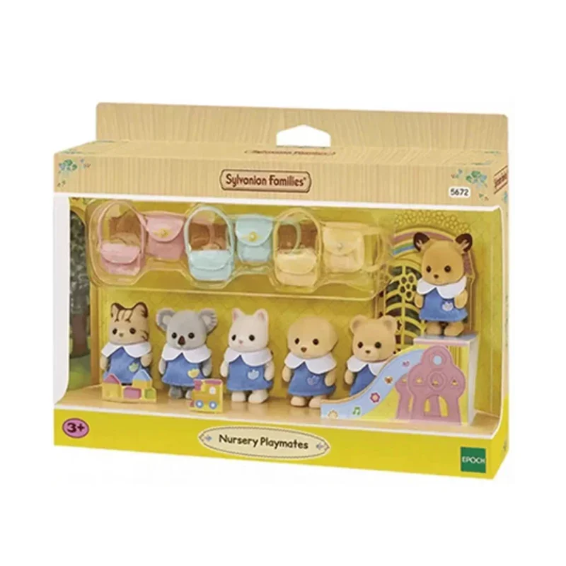 On Sale Sylvanian Family Anime Figure Baby Doll Toy Sylvanian Families Ternurines Kawaii Model Toy Room Collection Girls Gifts - Image 4