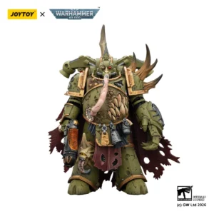 [Pre-order]JJOYTOY Warhammer 40K 1/18 Action Figure Death Guard Plague Marine Champion&Plague Marine 2PCS Model