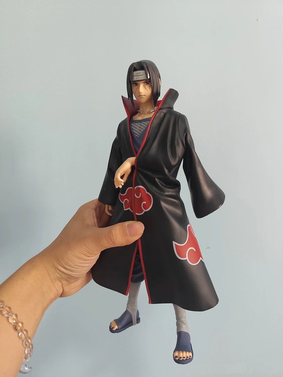 Banpresto Naruto Shippuden Anime Figurines Grandista Uchiha Itachi PVC Action Figures 280mm Figurals Collectible Model Toys