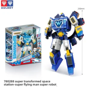 Auldey Official Super Wings Transforming Robot Toys - Super Command Center Scene Playset | Gift for Boys & Girls Birthday