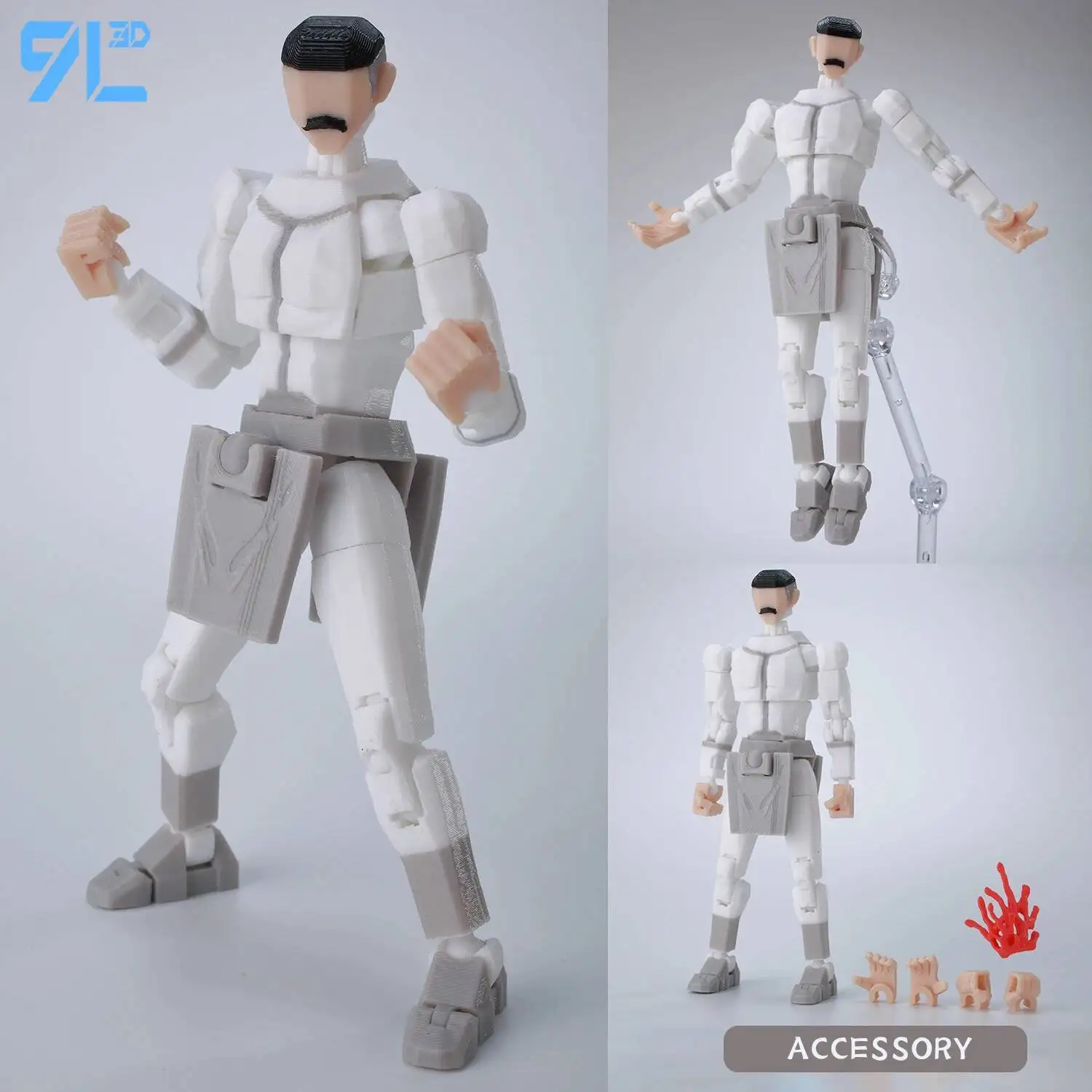 9L3D Printed Superheroes Invincible 2.0 Anime Multi-Jointed Shapeshift Toys Action Figures Mannequin Model Ornaments Gifts - Image 11