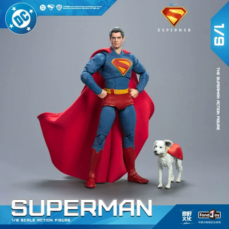 New 19cm In Stock Fondjoy Genuine Dc Movie Version Of Goodman New Superman Assembled Model Hand-Made Ornaments Toy Gift
