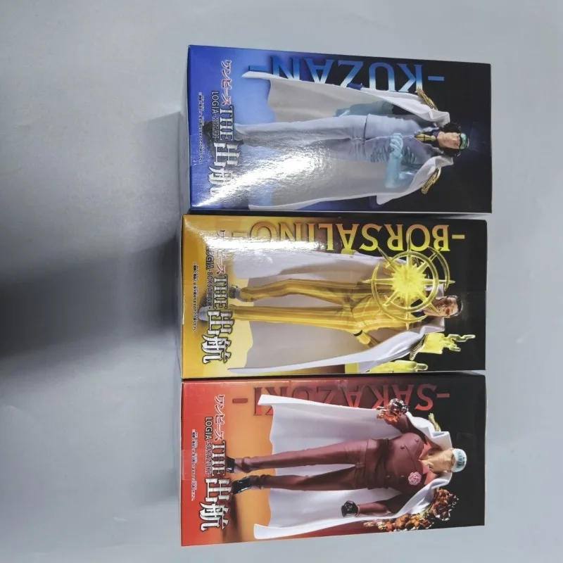 Bandai In Stock Original Banpresto THE Departure LOGIA Anime One Piece Sakazuki Kuzan Borsalino Action Figures Model Toy Gift DT