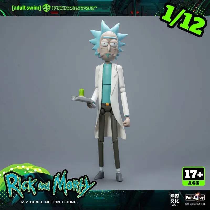 In Stock Brand Fondjoy Genuine Action Figure Adult Swim Anime Action Figures Figurine 1/12 Model Toy Joint Movable Gift Toys New - Image 5