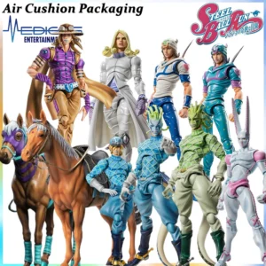Medicos Genuine Super Action Statue Series JoJo's Bizarre Adventure: Part 7 – Steel Ball Run Zeppeli‌ Action Figures Model Toys
