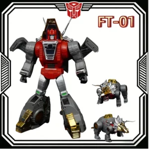 In Stock FansToys PF-01 Cesium (Slag) Dinobot Triceratops MP Scale Reissue Transforming Figure   Gifts Toys Model garage kit