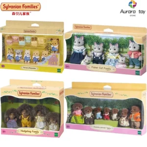 On Sale Sylvanian Family Anime Figure Baby Doll Toy Sylvanian Families Ternurines Kawaii Model Toy Room Collection Girls Gifts