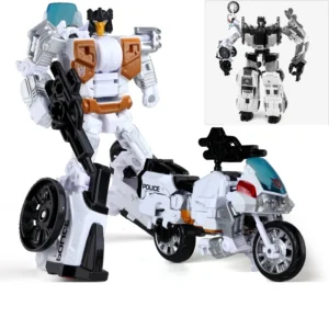 Haizhixing 5 IN 1 New Transformation Model Car Toy KO Anime Devastator Action Figure Robot Movie Kid Boy Gift IN STOCK A102