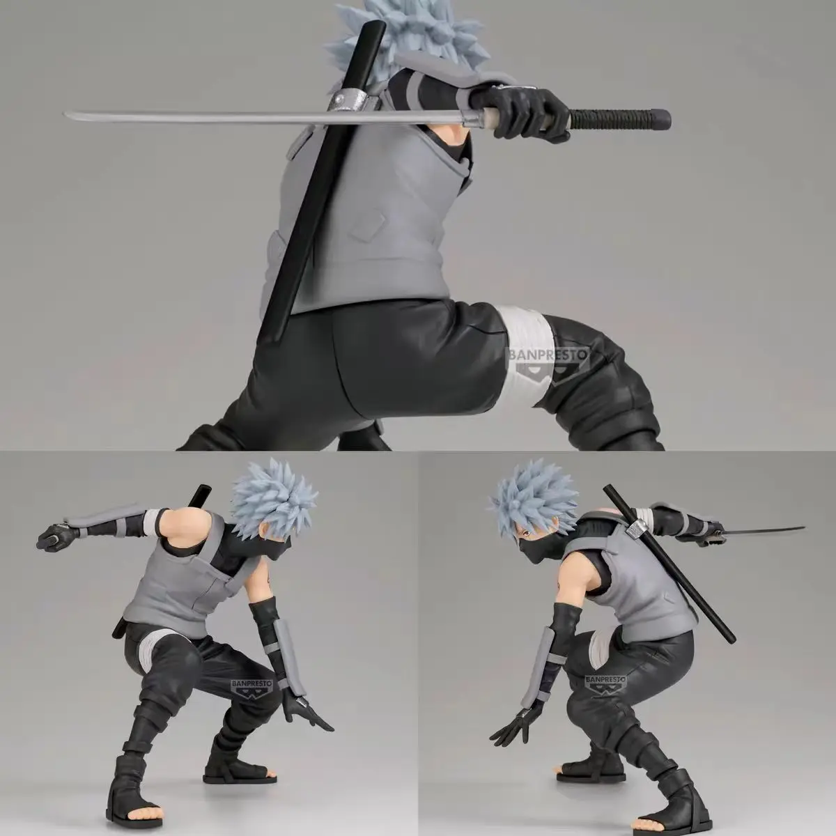Original BANDAI Banpresto Grandista Naruto Shippuuden Hatake Kakashi Anime Figures Action Figure Figurine PVC Toys