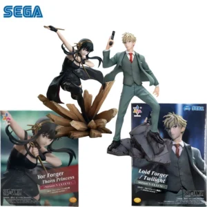 In stock SPY FAMILY Luminasta YOR FORGER LOID mission extend Original Anime Figure Model Toy Desktop ornaments decorate Gift