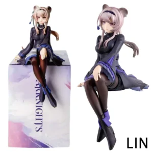 Newest  Arknights Lin Anime Figure Original Bishoujo Ornament Collectible Model Toy 14cm Doll Model decoration brithday gift