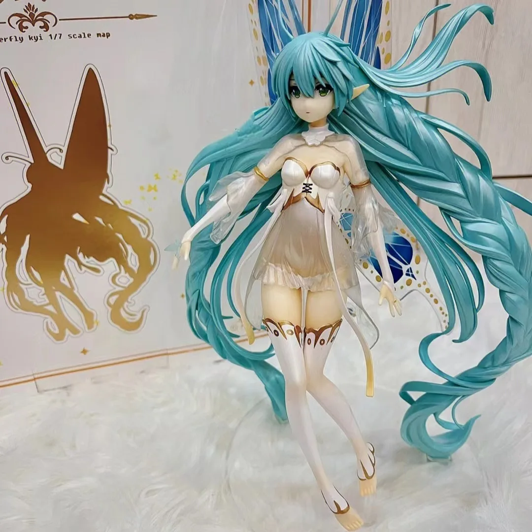 33cm Hatsune Miku Character Figurine Butterfly Ji 1:7 Static Figurine Pvc Model Room Decoration Collection Display Toys Gifts