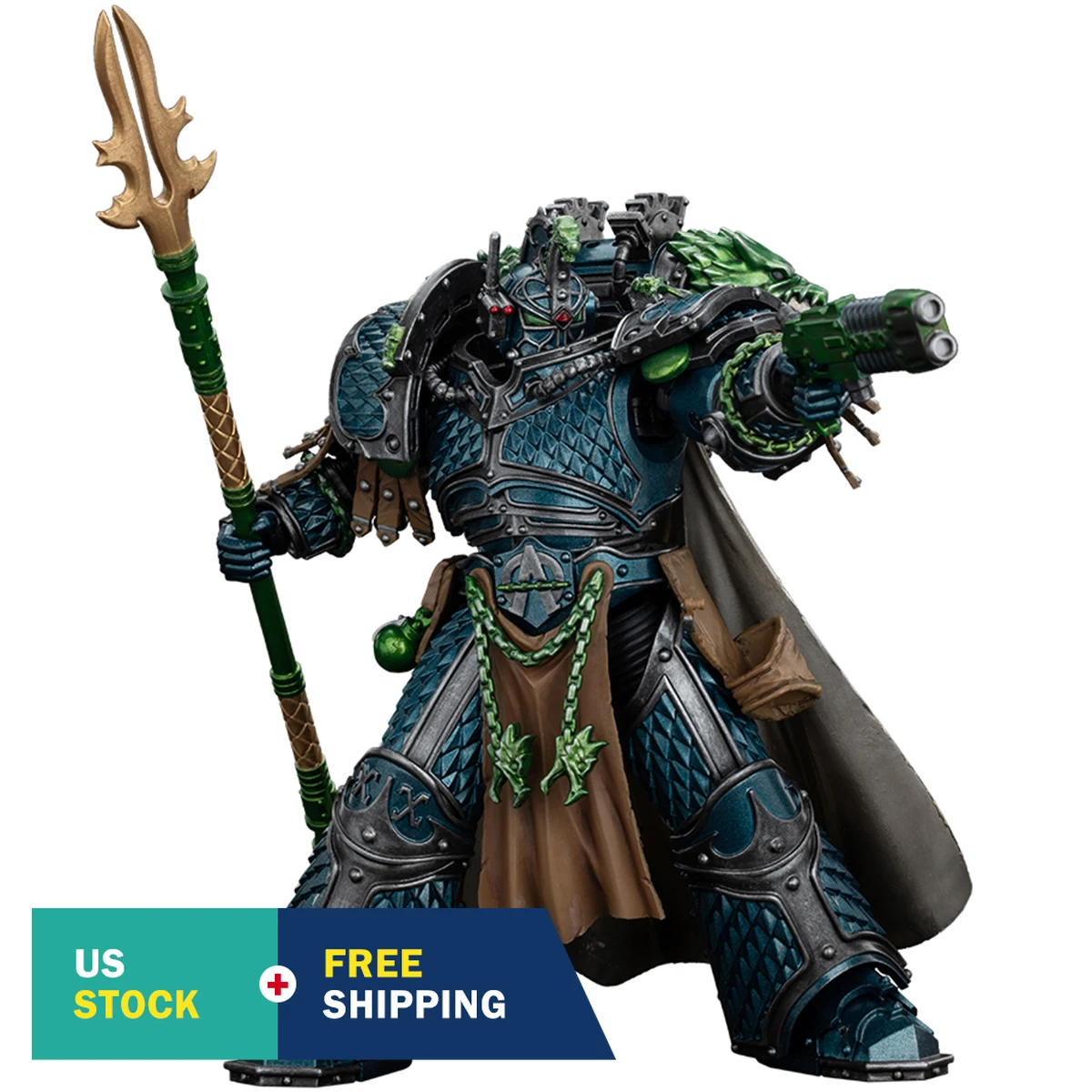 HiPlay JOYTOY Warhammer The Horus Heresy 1/18 Alpha Legion Alpharius Primarch of the XXth Legion JT01086 Action Figures