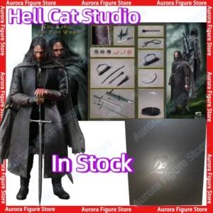 In Stock Hell Cat Studio 1/12 The King of The West Aragorn Anime Action Figures Toys Model PVC Gift Collector