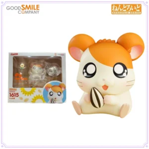 GSC Original Nendoroid Series No.1615 Hamtaro Q Version Peripheral Action Figure Toys for Boys Gift Collectible Ornaments