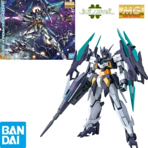 Bandai Original MG Gundam AGE-II Magnum AGE-2MG 1/100 Anime Action Figure Assembly Model Toys Gifts For Children Collectible Kit