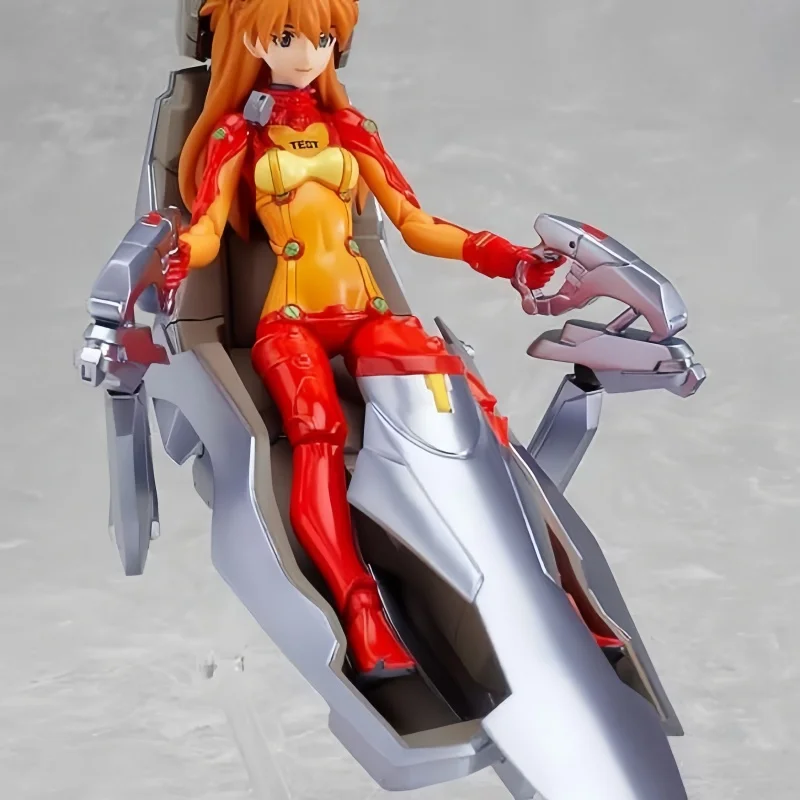 In Stock Made in China KO EVA New Century Figma 091 Evangelion Theatrical Edition Ayanami Rei Beautiful Girl Movable Figure - Image 5