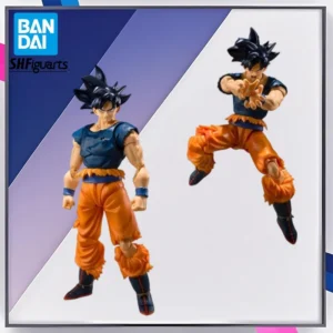 100% Original Bandai Dragon Ball Sh Figuarts Shf Son Goku Ultra Instinct Sign Figures Anime Model Toys Figure Gifts