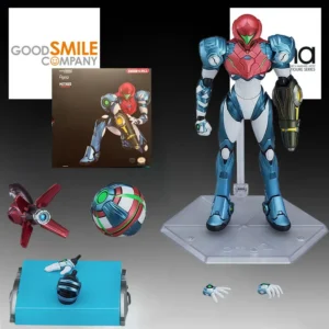 GSC Genuine FINGMA Anime Figure #583 Samus Aran 160mm Action Figure Toys for Boys Kids Gift Collectible Model Ornaments