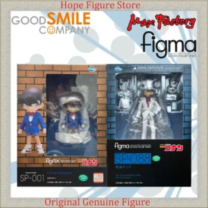 Officially Licensed GSC Max Factory Figma Conan Edogawa Kaitou Kid Figure Anime Action Detective Conan Model Toy